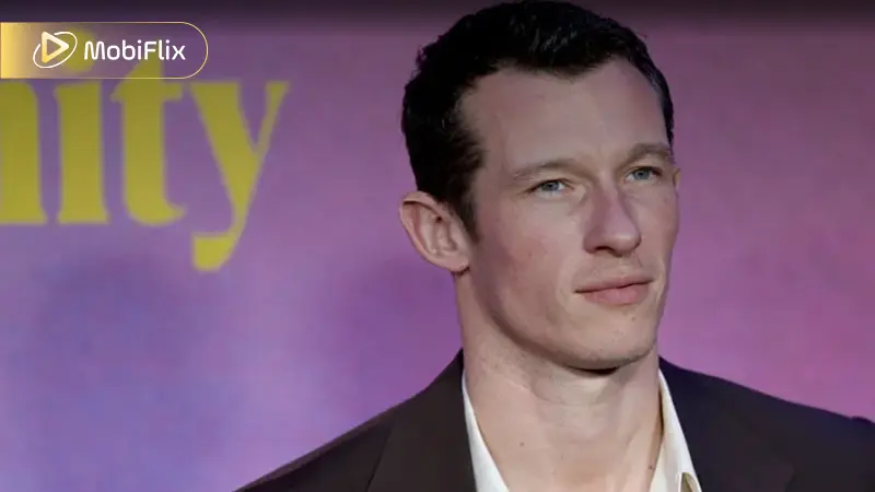 Luke (played by Callum Turner) is Joan’s first love, lost during the war yet patiently waiting for her across decades 