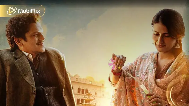 Official still from the movie Gustakh Ishq, featuring the lead cast in a poetic premise, tracking its performance at the indian movie box office.