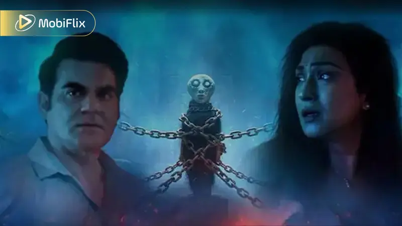Eerie and suspenseful poster for the supernatural thriller Kaal Trighori, part of the 2025 indian movie box office collection tracking.