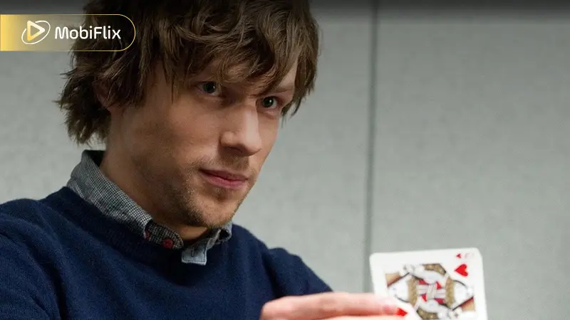 Jesse Eisenberg returns as J. Daniel Atlas, the mastermind illusionist leading the team in Now You See Me 3.