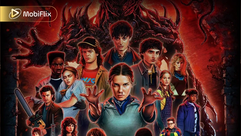 The official Stranger Things Season 5 poster teases the dark atmosphere and high stakes facing the Hawkins group.