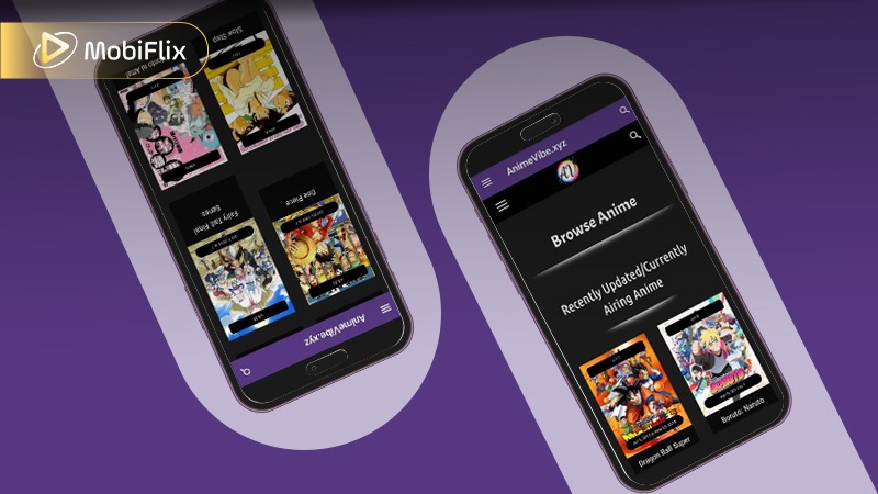 AnimeVibe Movies and TV Library Browse Anime Titles