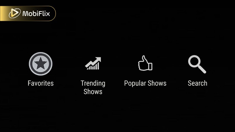 Morph TV interface example showing navigation and daily in-app use.