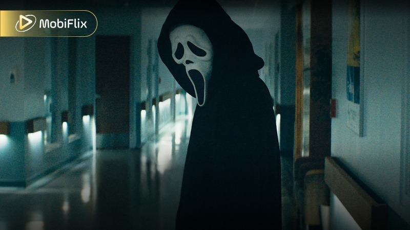 Ghostface mask scream movie franchise iconic horror character