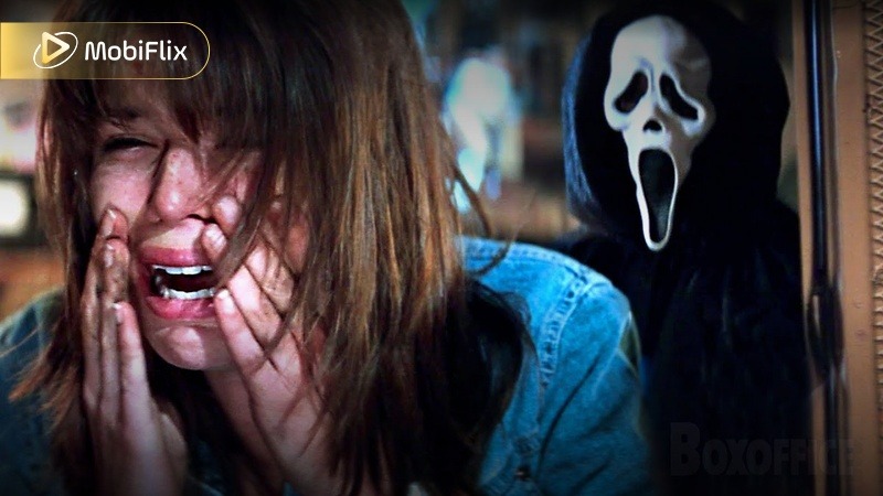 Scream 1996 Sidney Prescott original Ghostface scene