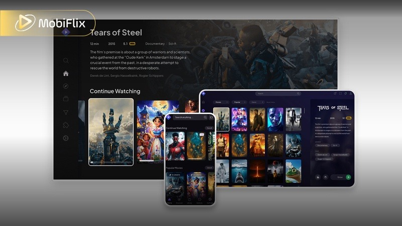 Stremio app interface on Apple TV Firestick and Android devices
